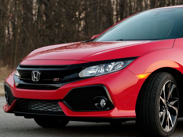 Honda Civic Si Front End Red