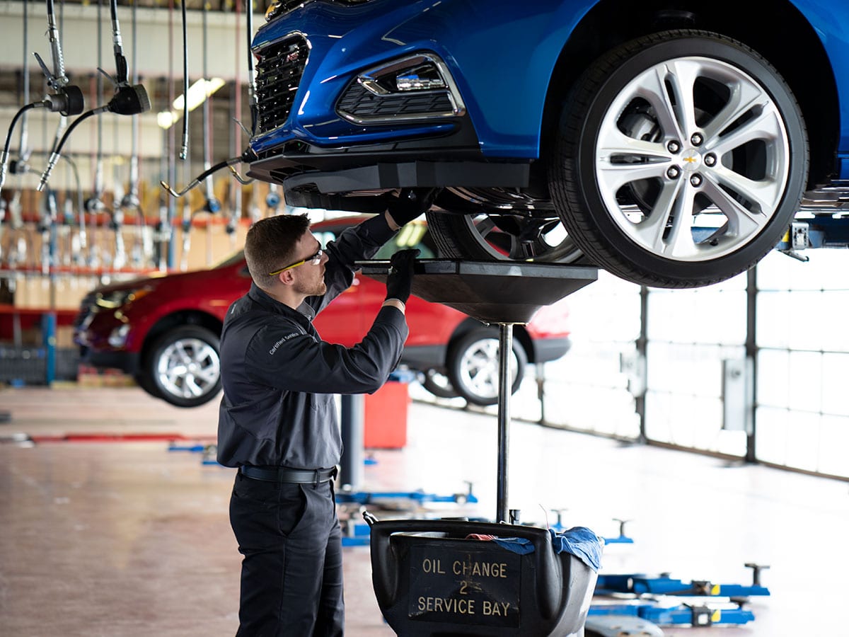 Chevrolet Semi-Synthetic Oil Change Service