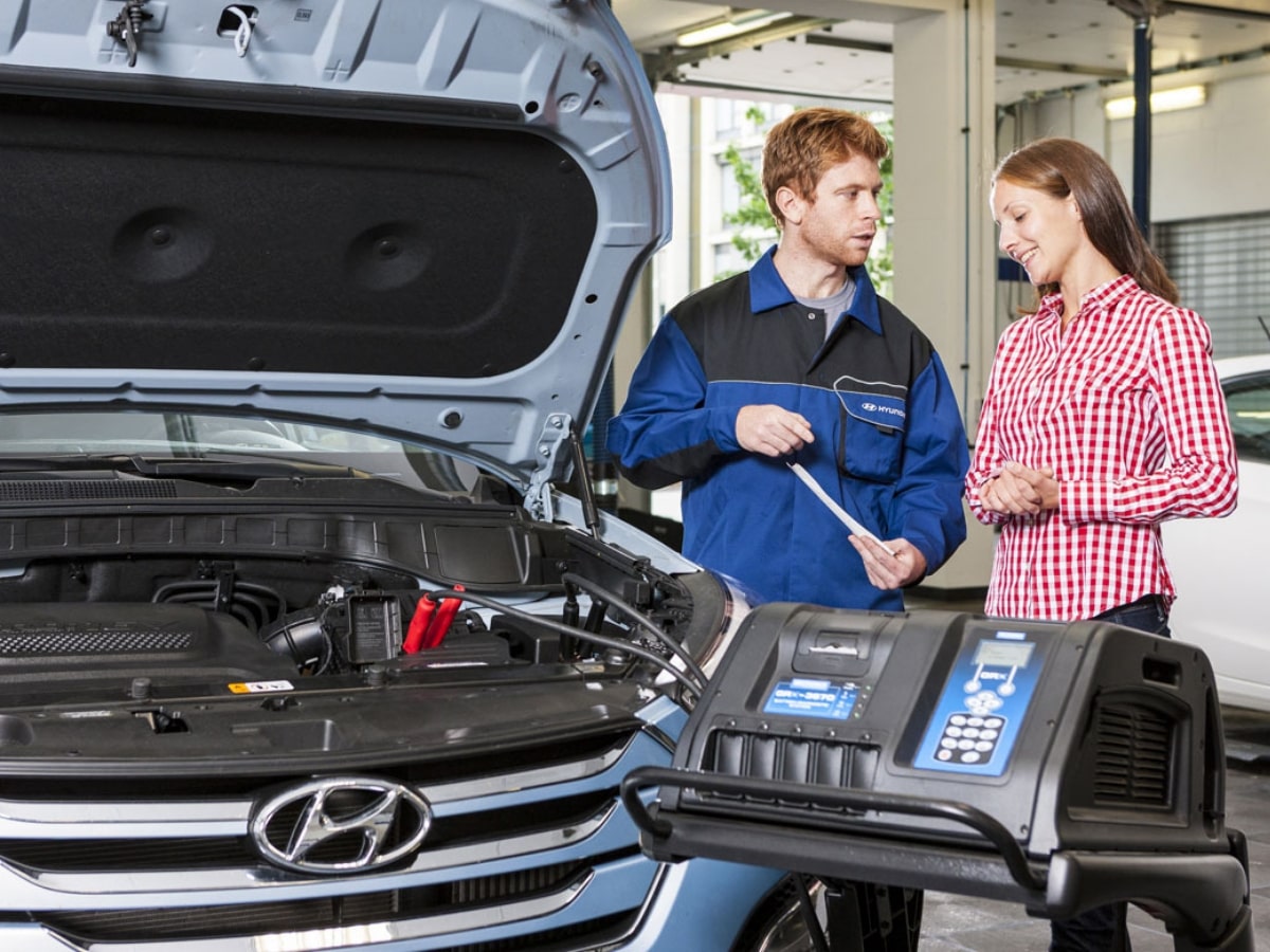 Hyundai Battery Check